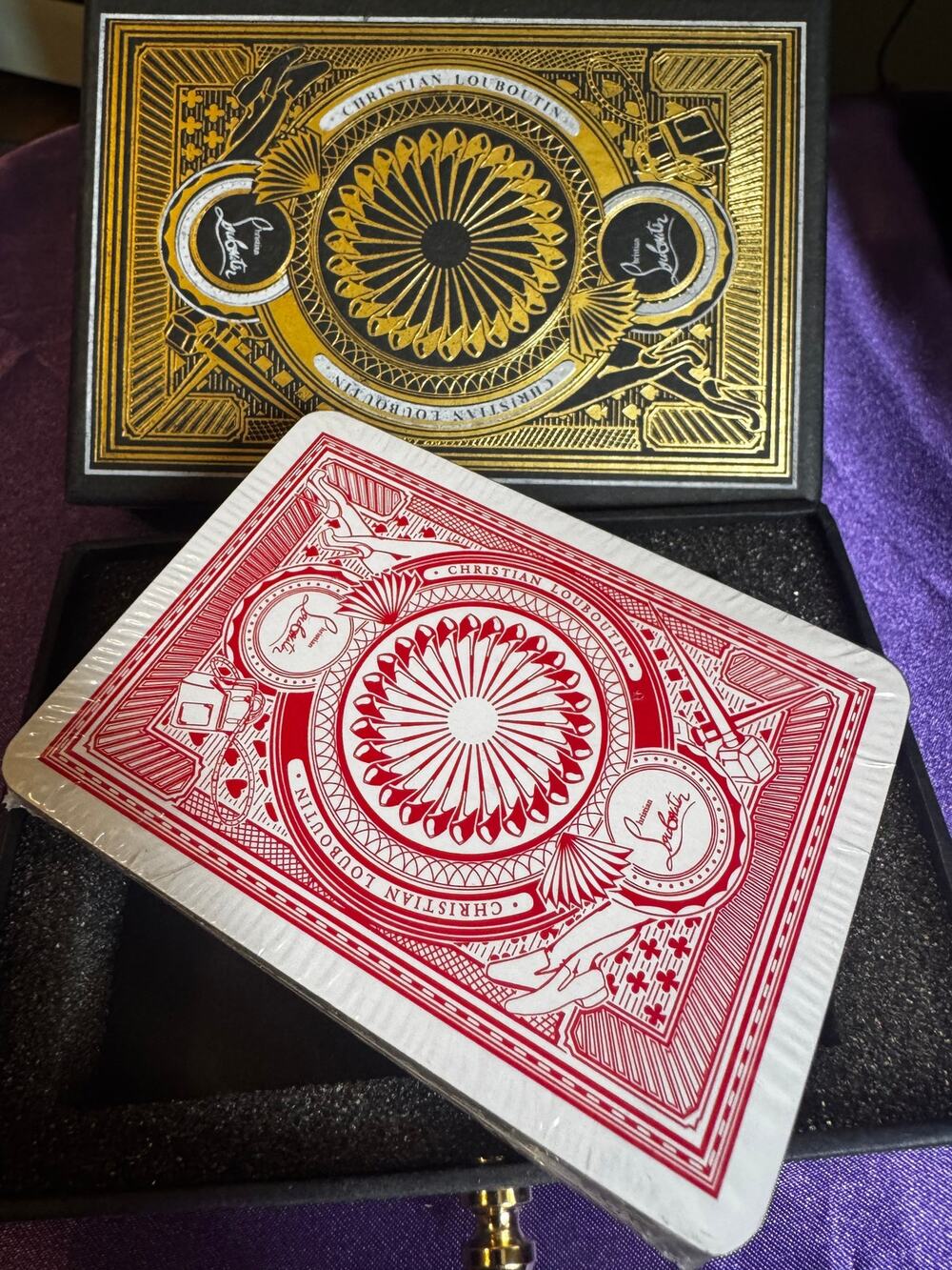 Christian Louboutin Deck of Cards with COA